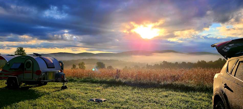 Gorgeous sunrises.