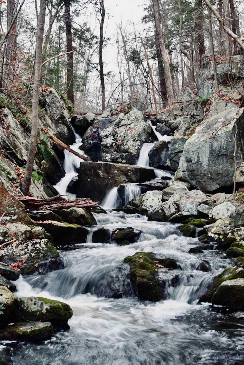 Waterfall near the campsites