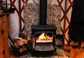 Small Yurt in the Woods