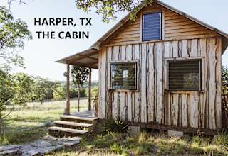 Cabin at the Ranch - Harper, TX