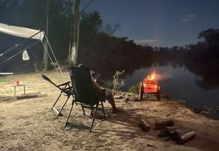 Peaceful Riverside Camping
