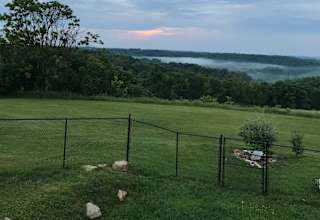 Camping with beautiful Sunrises