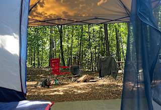 Wooded Camping at Pond