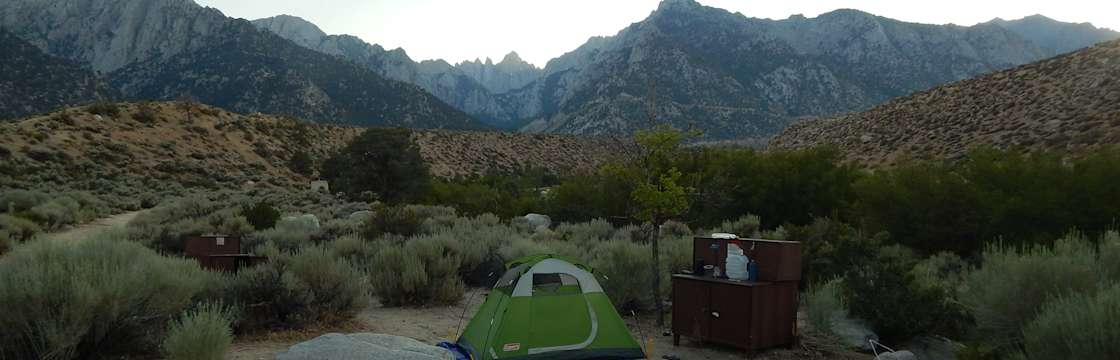 Lone outlet pine campground