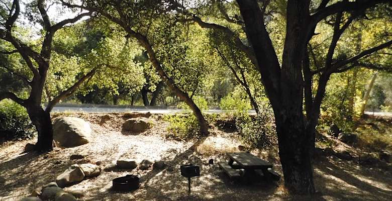 Wheeler gorge campground top