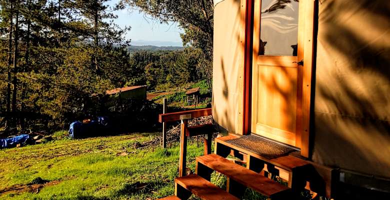 A Cozy Yurt Experience Aromas Hills Ca 35 Hipcamper Reviews And 21 Photos