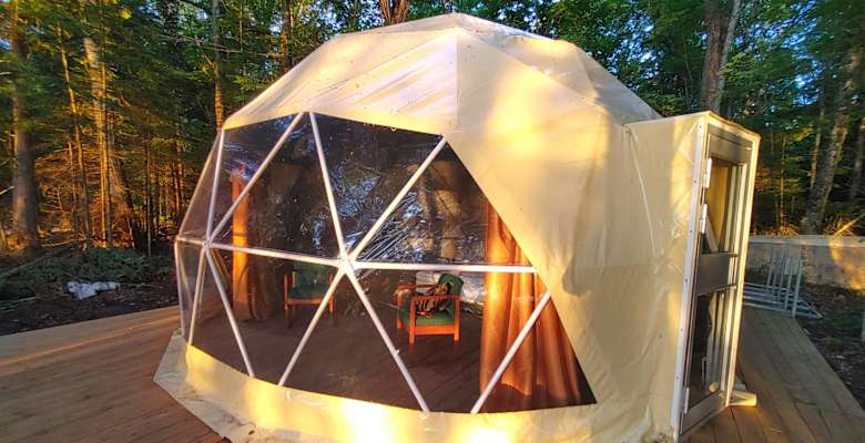 Astonishing View Sunrise Geo Dome Camp Adelaide On 17 Photos