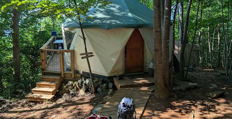 The best yurt rentals near Blowing Rock, North Carolina