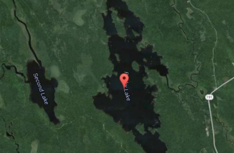 Rocky Lake Manitoba Map Rocky Lake Campground, Rocky Lake, Me: 1 Photo