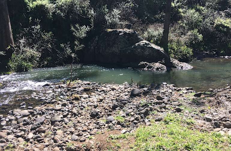 Barnard River Farm Hanging Rock Camping