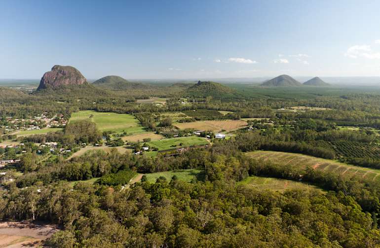 Best Camping in and Near Glass House Mountains National Park