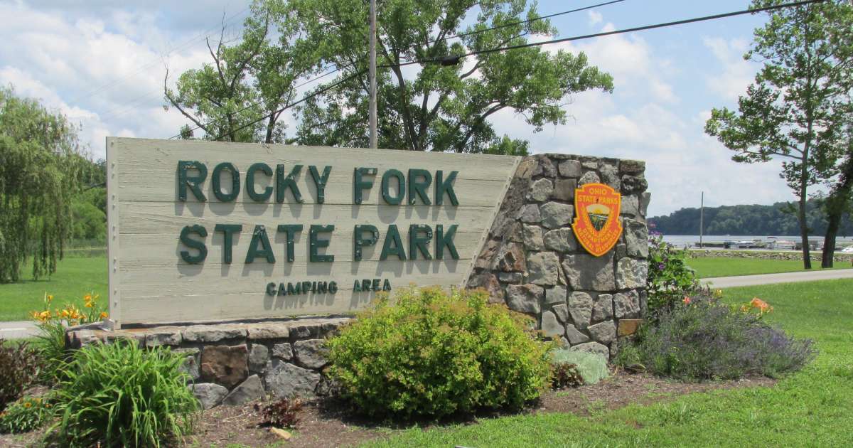 Rocky Fork State Park Campground Map The Ozarks Map