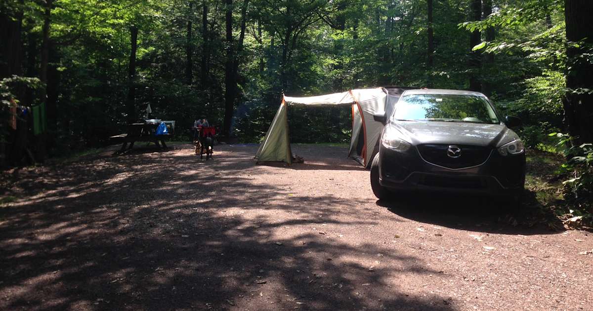 Camping near ricketts glen state park sale