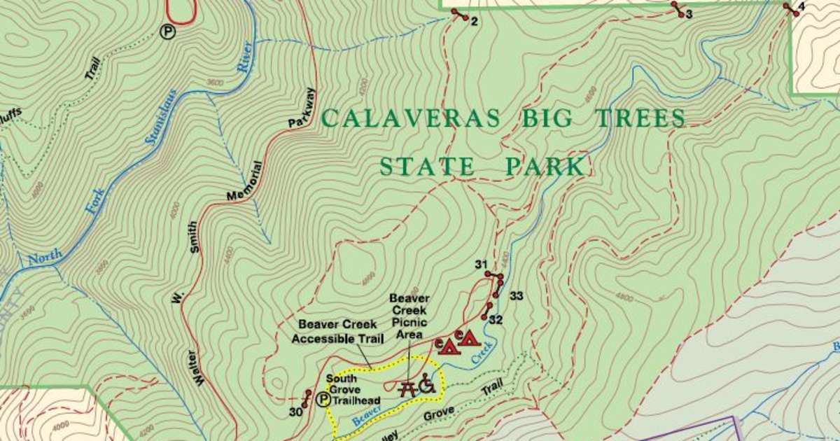 Oak Hollow Campground Calaveras Big Trees CA 3 Hipcamper