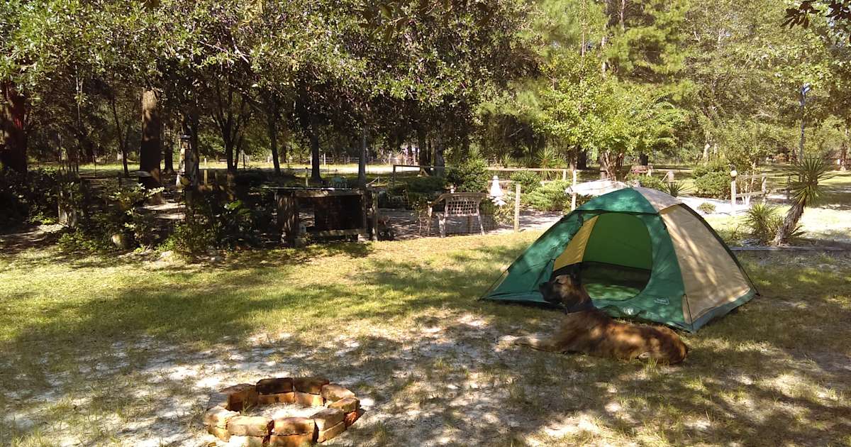 Man Cave Tent Camp Hookups Near Hunting Island State Park 8 Hipcamper Reviews And 15 Photos
