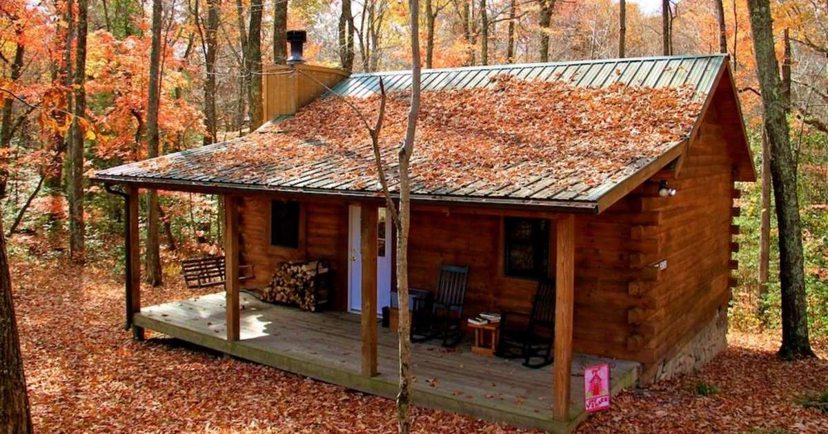 Almost Heaven 1 Bedroom Log Cabin, Country Road Cabins, WV ...