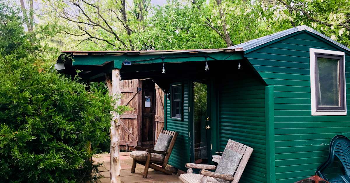 Little Fern Guest Cabin Near Paint Creek State Park Hipcamp 6 Hipcamper Reviews And 45 Photos