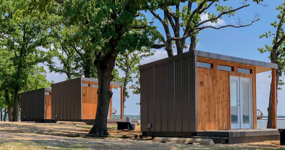 Kabana Glamping Cabin Lake Texoma, This Is Paradise On ...