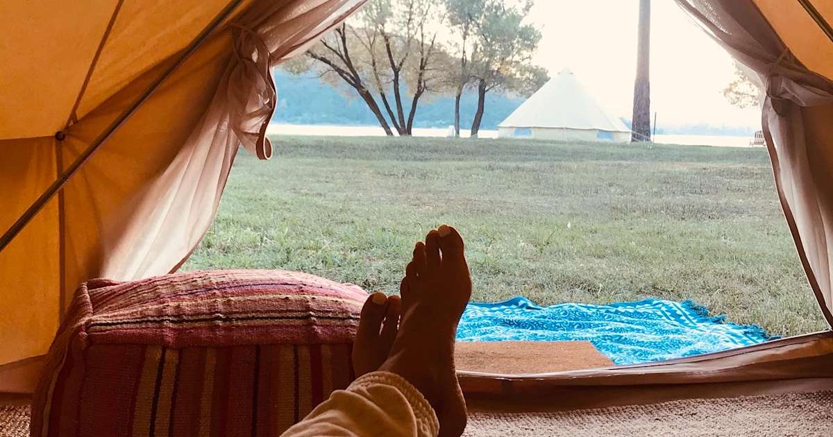 Glamping Tents At Lake Hemet Lake Hemet Recreation Ca 1 Hipcamper Review And 23 Photos