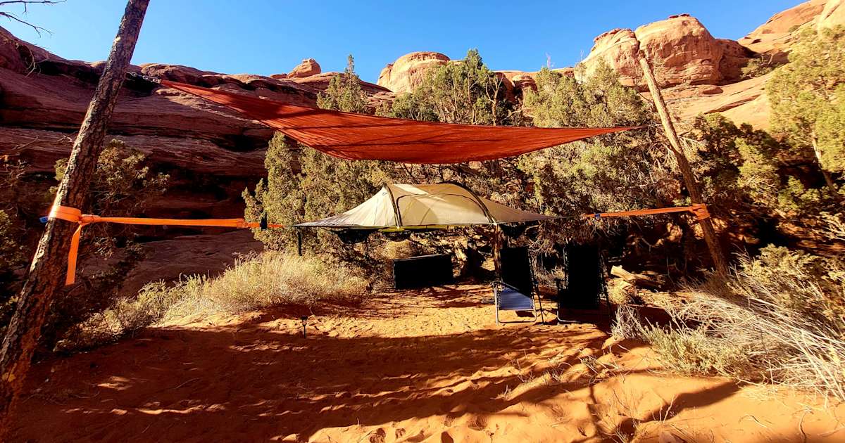 Tentsile The Tree House Tent, The Needles Outpost Campground, UT 49