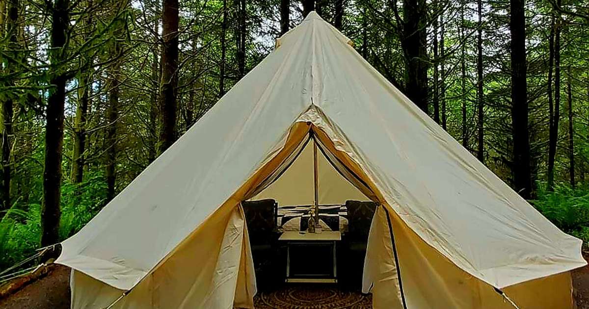 4 D Glamping Bell Tent Four Directions Retreat Or 11 Hipcamper Reviews And Photos