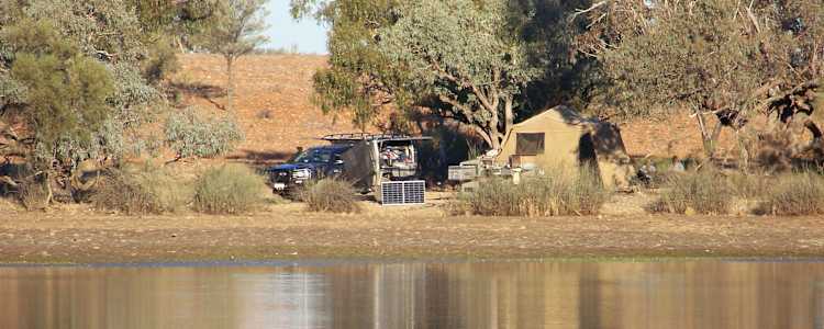 The Lake Quilpie Camping