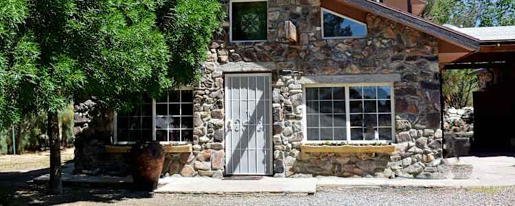 2 Bedroom Stone Cabin Camping