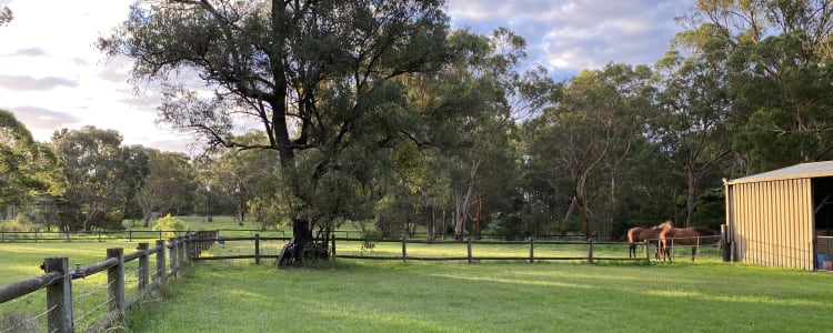 Georges River Hobby Farm Camping