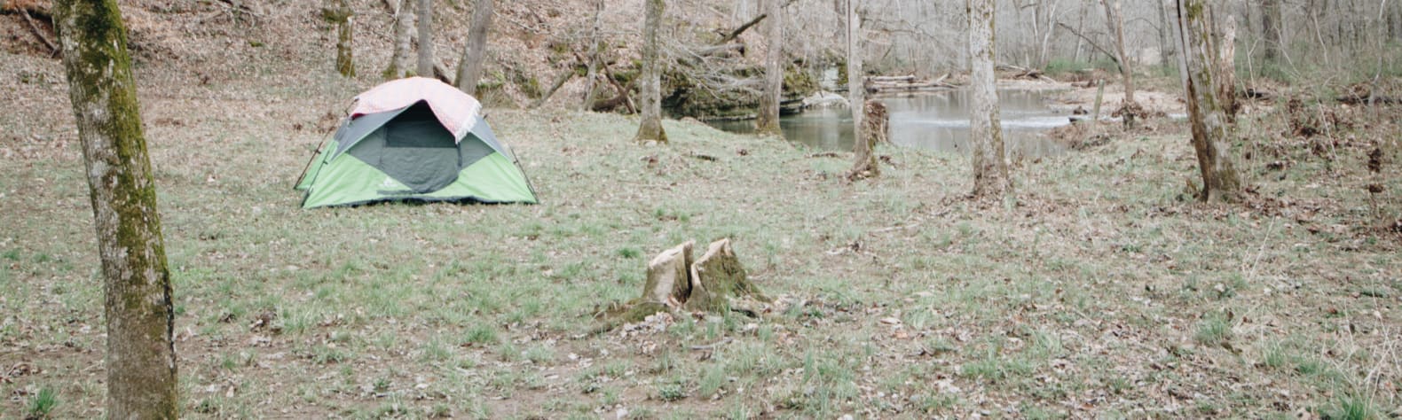 Camping by the Creek