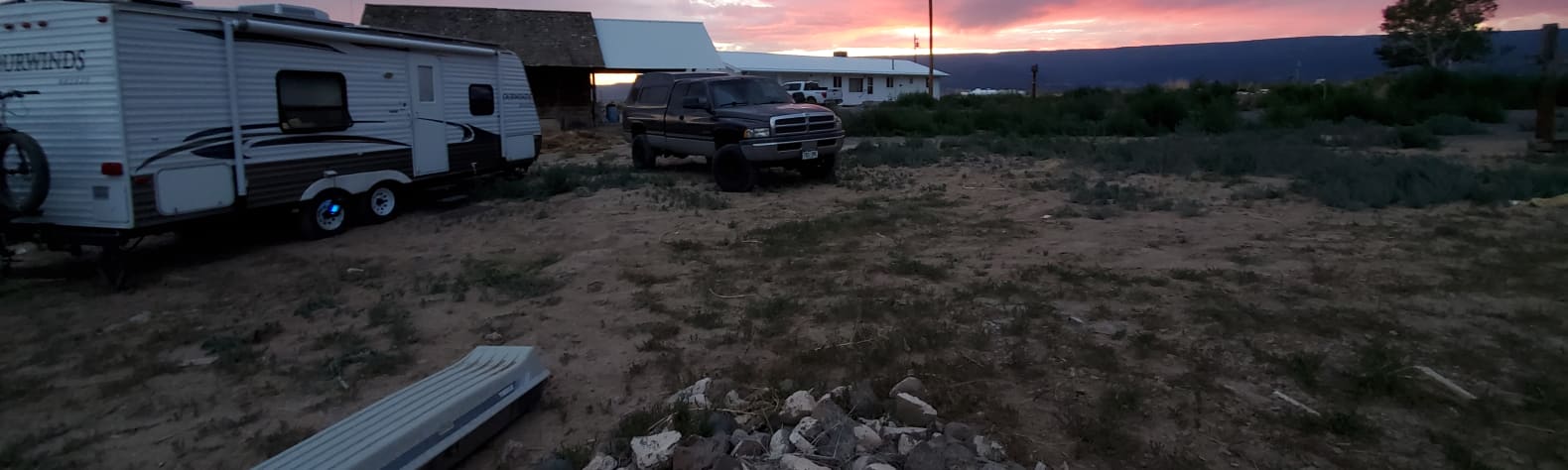 Stunning sunset on the Mesa