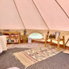 The Bell Tent at Fluffy Butt Rescue
