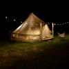 Glamping in a Yurt!