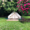 Bengal canvas bell tent on 1/2 acre