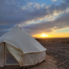 Unobstructed Desert View Bell Tent