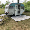 Vintage Camper on Quiet Farm