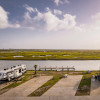 Canal With Pier Site