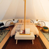 Sprawling Mountain Views Bell Tent