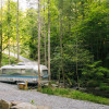 Streamside Airstream near Rafting