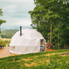 Mountain top, Glamping dome