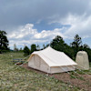 Canvas tent site 1