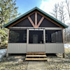 Upper Red Rustic Cabin