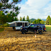 Open Field With Mountainous Views