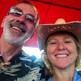 Hipcamper Aissa and Hank
