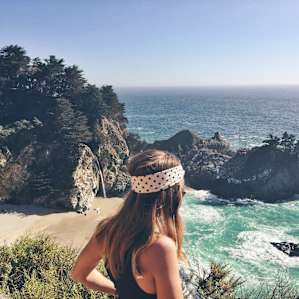 Nearby Julia Pfeffier Burns SP is home to the famous McWay Falls, but due to extremely limited camping there.. (2 sites) Pfeiffer Big Sur SP is the closest option, and it does not disappoint!