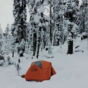 Three men in a two man tent. It was cozier than it should have been.
