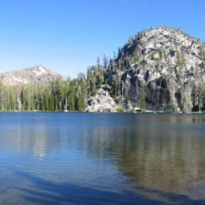 Dardanelles Lake is a beauty just a few miles from the Big Meadow trailhead. Dispersed camping, so no fire pits or picnic tables, but an alpine lake all to yourself is worth that.