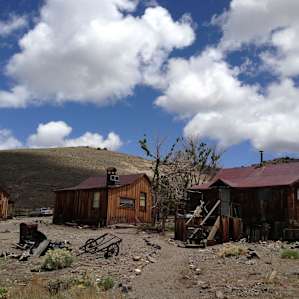 Berlin ghost town near camp