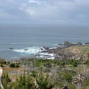 View from near campsites