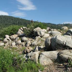 Lewis at French Meadows Campground