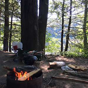 Site 116 - Campsite on the River - make sure you request a river spot ahead of time